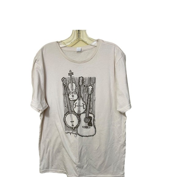 Soul Flower Tee Shirt Size XL Music Graphics “Unplug”. Recycled Materials - Picture 1 of 5